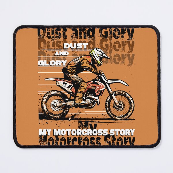 Item preview, Dust and Glory , My Motorcross story designed and sold by Concept-Hub.
