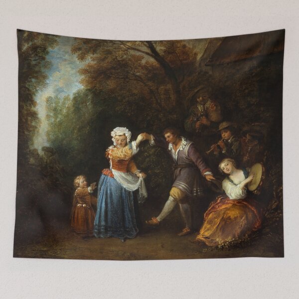 Item preview, jean antoine watteau paintings  jean antoine watteau artworks 1684 1721 designed and sold by Rayscompany.