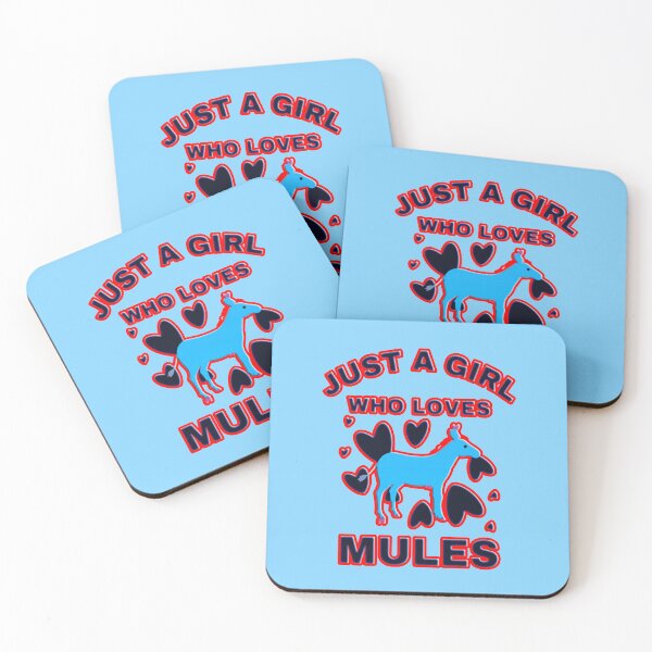 Item preview, Just A Girl Who Loves Mules Funny #2 designed and sold by creativerooney.