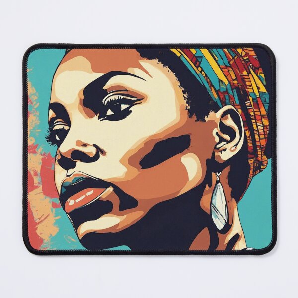 Item preview, Kizza Pop Art Portrait designed and sold by Yzakreativ.