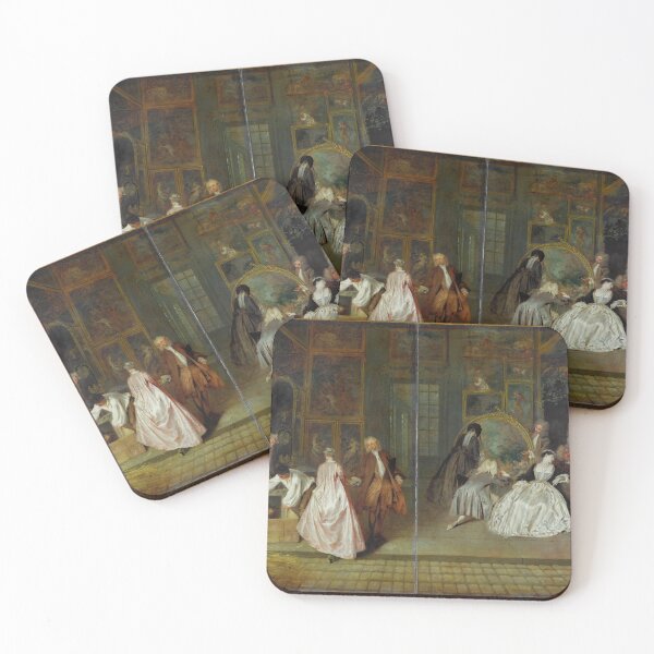 Item preview, jean antoine watteau paintings  jean antoine watteau artworks 1684 1721 designed and sold by Rayscompany.