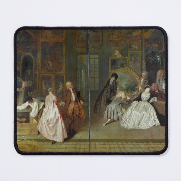 Item preview, jean antoine watteau paintings  jean antoine watteau artworks 1684 1721 designed and sold by Rayscompany.