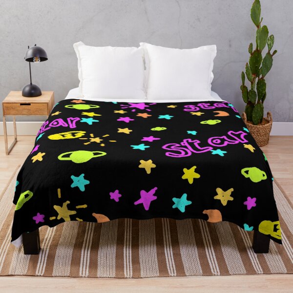 Item preview, fluorescent star pattern designed and sold by zzzozzo.