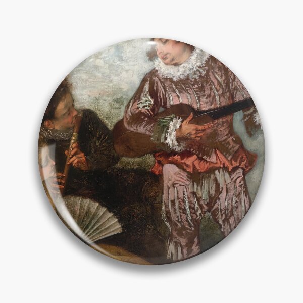 Item preview, jean antoine watteau paintings  jean antoine watteau artworks 1684 1721 designed and sold by Rayscompany.