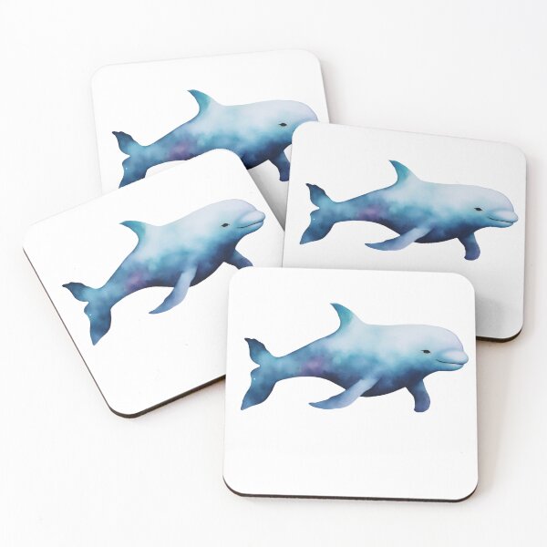 Item preview, Watercolor Beluga Whale designed and sold by Fashon1.