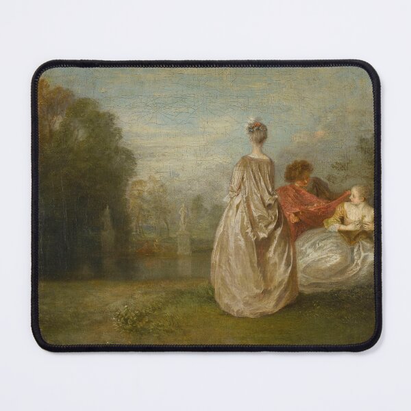 Item preview, jean antoine watteau paintings jean antoine watteau artworks 1684 1721 designed and sold by Rayscompany.