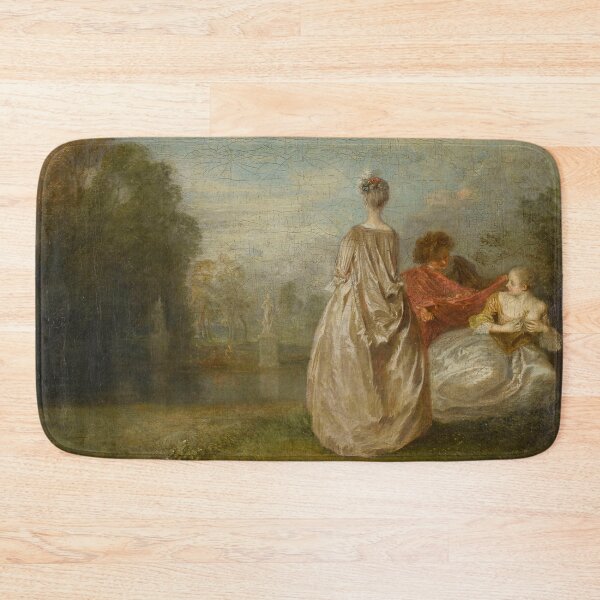 Item preview, jean antoine watteau paintings  jean antoine watteau artworks 1684 1721 designed and sold by Rayscompany.