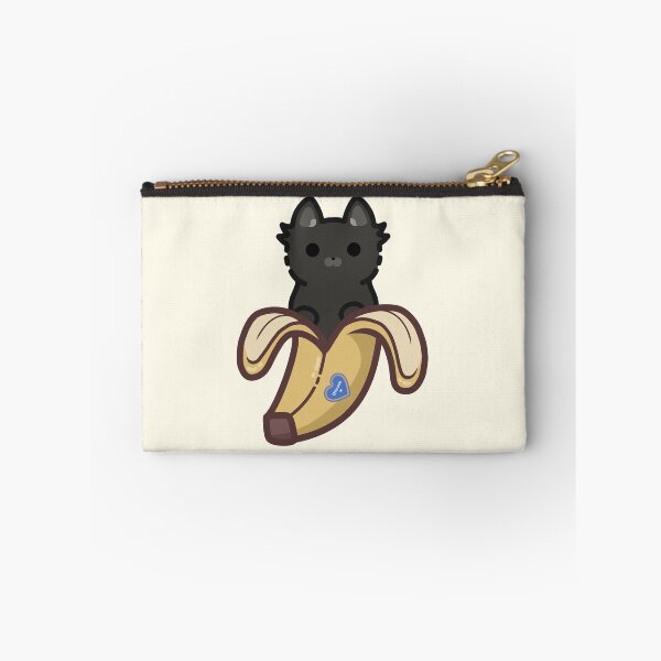 Item preview, Valentine's Day Black Banana Cat  designed and sold by Biszkompt.