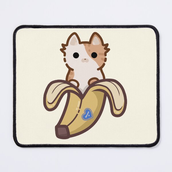 Item preview, Copy of Valentine's Day White and Orange Banana Cat designed and sold by Biszkompt.