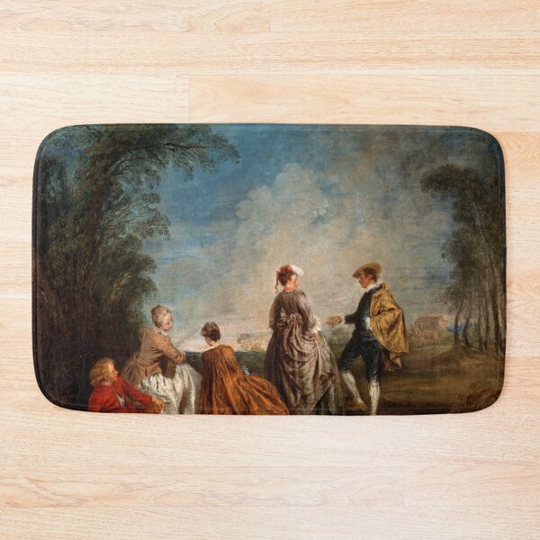 Item preview, jean antoine watteau paintings  jean antoine watteau artworks 1684 1721 designed and sold by Rayscompany.