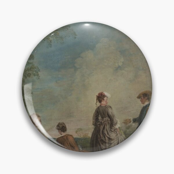 Item preview, jean antoine watteau paintings  jean antoine watteau artworks 1684 1721 designed and sold by Rayscompany.