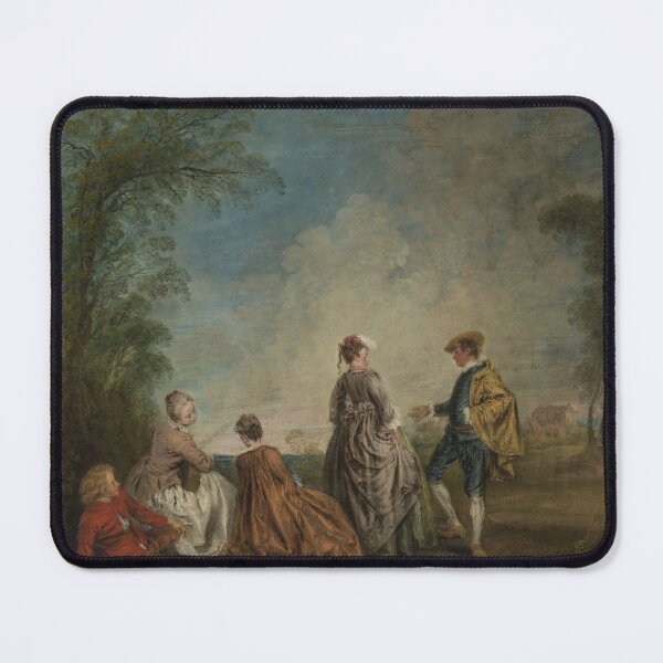 Item preview, jean antoine watteau paintings  jean antoine watteau artworks 1684 1721 designed and sold by Rayscompany.