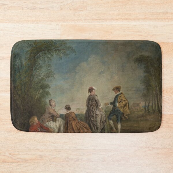 Item preview, jean antoine watteau paintings  jean antoine watteau artworks 1684 1721 designed and sold by Rayscompany.