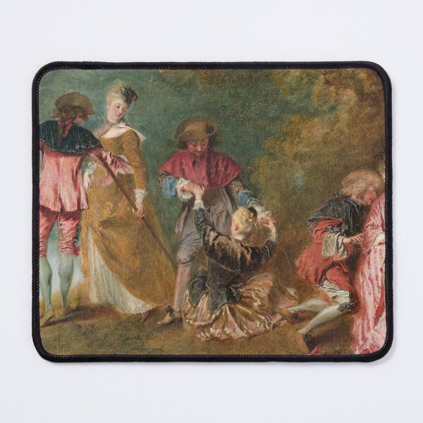Item preview, jean antoine watteau paintings  jean antoine watteau artworks 1684 1721 designed and sold by Rayscompany.
