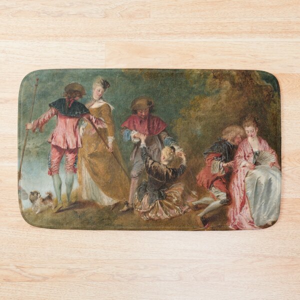 Item preview, jean antoine watteau paintings  jean antoine watteau artworks 1684 1721 designed and sold by Rayscompany.