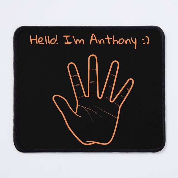 Item preview, Hello I'm Anthony my name funny boy cute designed and sold by STRAVOY.
