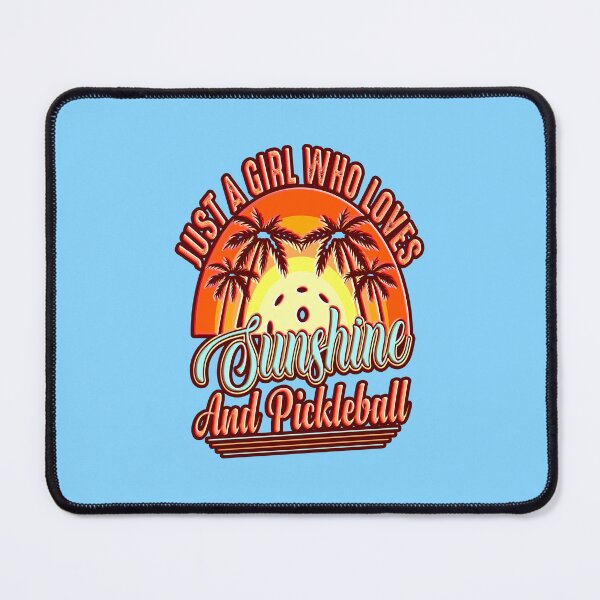 Item preview, Just A Girl Who Loves Sunshine And Pickleball  designed and sold by creativerooney.