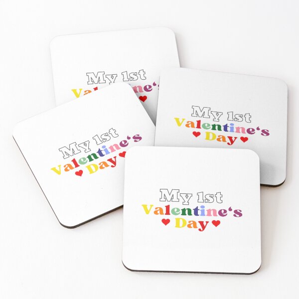 Item preview, Valentine's Day gifts Fun colors Newborn Design My 1st Valentine's Day designed and sold by TheVirtualSpace.