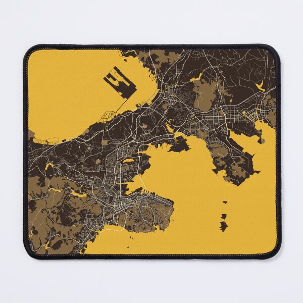 Item preview, Dalian City Map of Liaoning, China - Pastel designed and sold by deMAP.