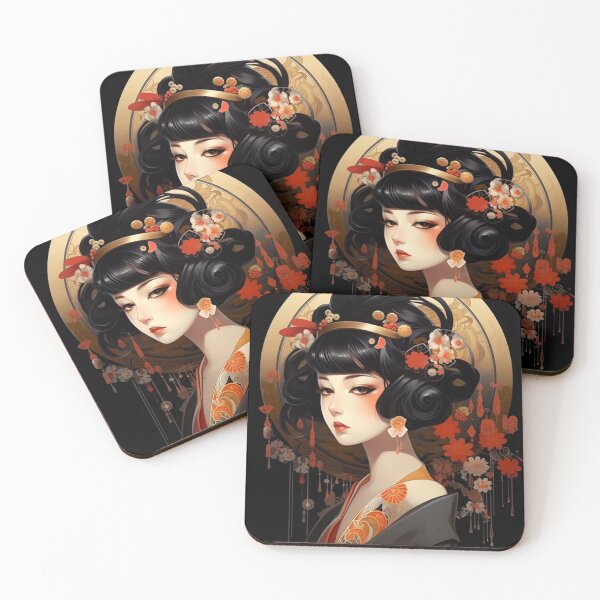 Item preview, Snobbish Geisha with Attitude designed and sold by ArtNouveauChic.
