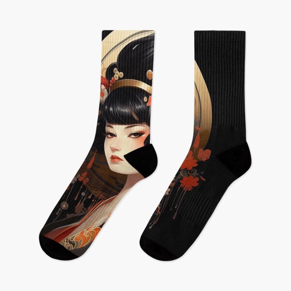Item preview, Snobbish Geisha with Attitude designed and sold by ArtNouveauChic.