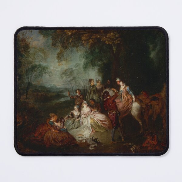Item preview, jean antoine watteau paintings jean antoine watteau artworks 1684 1721 designed and sold by Rayscompany.