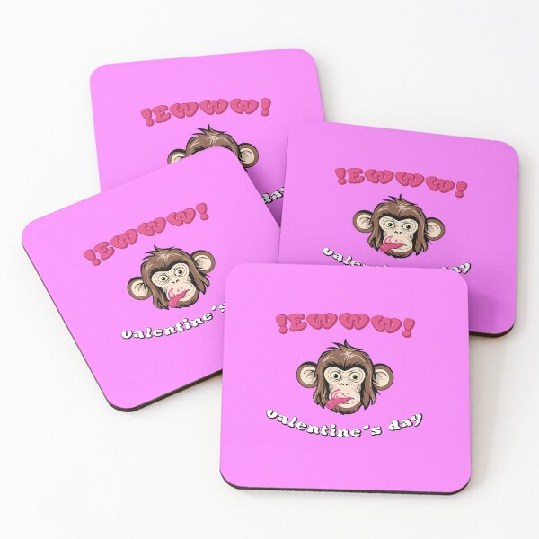Item preview, anti valentines day monkey designed and sold by JuroArt.