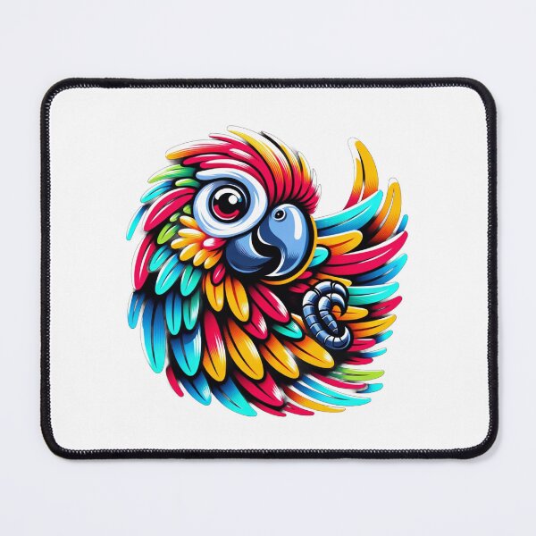Item preview, Spectrum Squawk: The Vivid Parrot designed and sold by templeofatro.