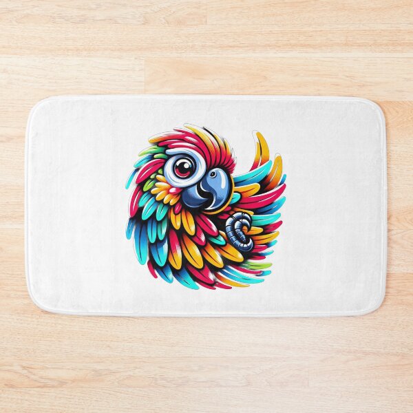 Item preview, Spectrum Squawk: The Vivid Parrot designed and sold by templeofatro.
