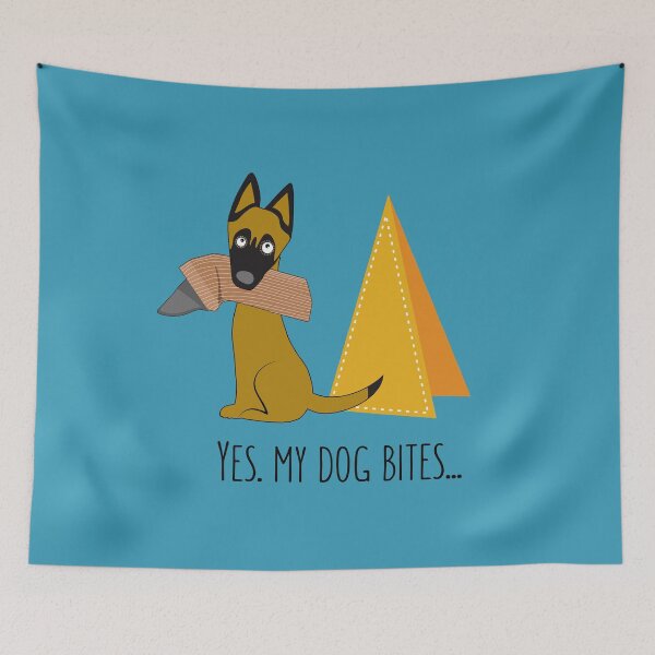 Item preview,  Malinois. IPO. Yes. My dog bites designed and sold by haniku.