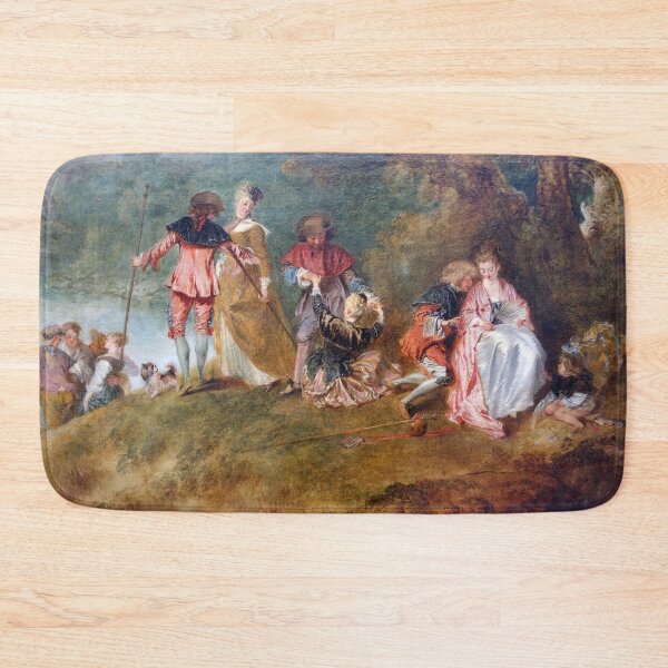 Item preview, jean antoine watteau paintings  jean antoine watteau artworks 1684 1721 designed and sold by Rayscompany.