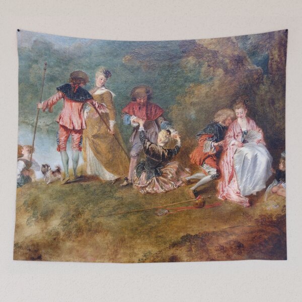 Item preview, jean antoine watteau paintings  jean antoine watteau artworks 1684 1721 designed and sold by Rayscompany.