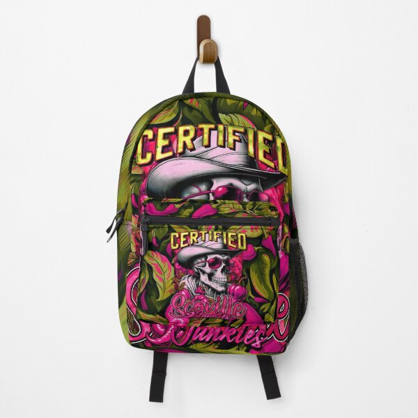 Item preview, Certified Scoville Junkies: Skulls Grinning Through the Habanero Haze [Full - Pink] designed and sold by SuriyaArts.