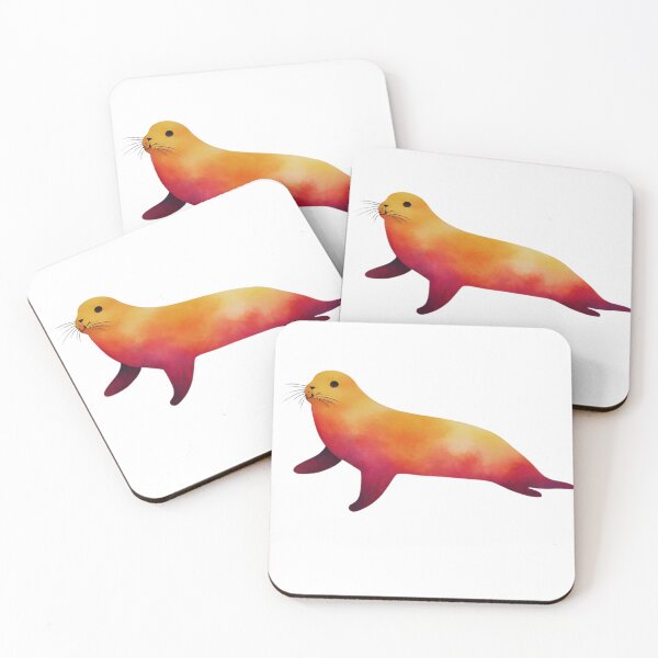 Item preview, Adorable Watercolor Seal designed and sold by Fashon1.