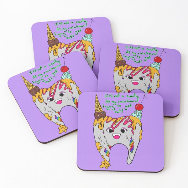 Item preview, Rainbow tooth explosion designed and sold by MickeyLaLa.