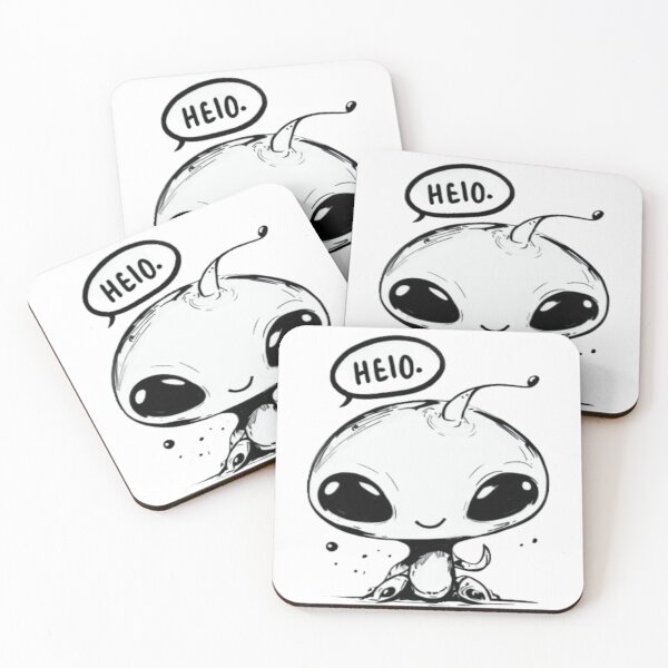 Item preview, lindo extraterrestre designed and sold by ArtSphere4U.