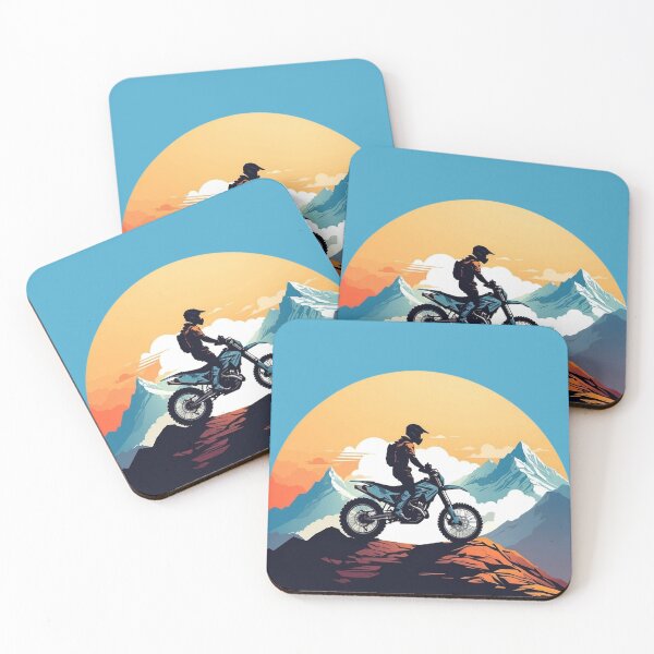Item preview, Retro Downhill Mountain Biking designed and sold by artukiyo.