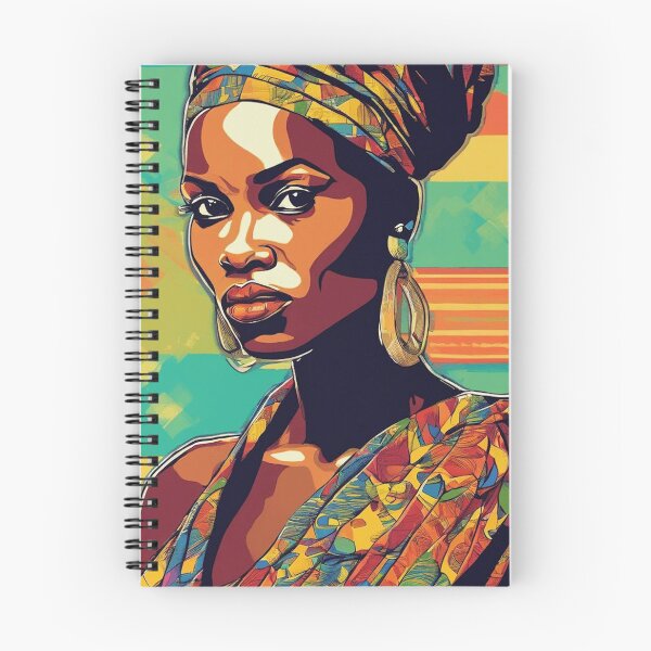 Item preview, Nubia Pop Art Portrait designed and sold by Yzakreativ.