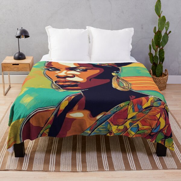 Item preview, Nubia Pop Art Portrait designed and sold by Yzakreativ.