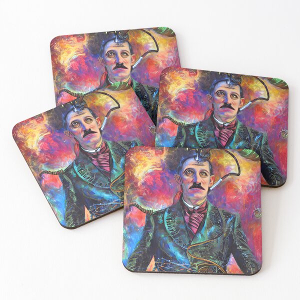 Item preview, Nikola Tesla #17 Wonders of Yesterday designed and sold by BiofieldExpert.