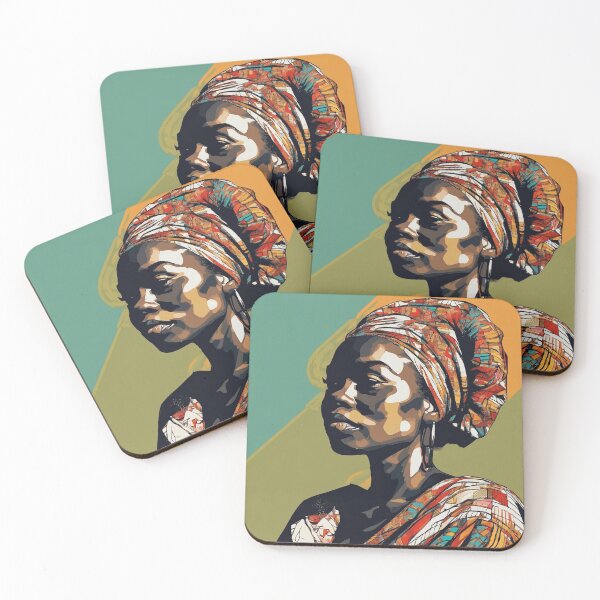 Item preview, Aziza Pop Art Portrait designed and sold by Yzakreativ.