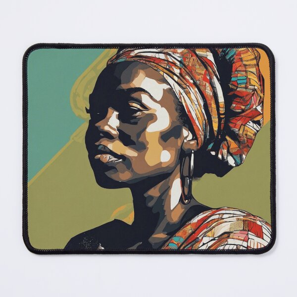 Item preview, Aziza Pop Art Portrait designed and sold by Yzakreativ.