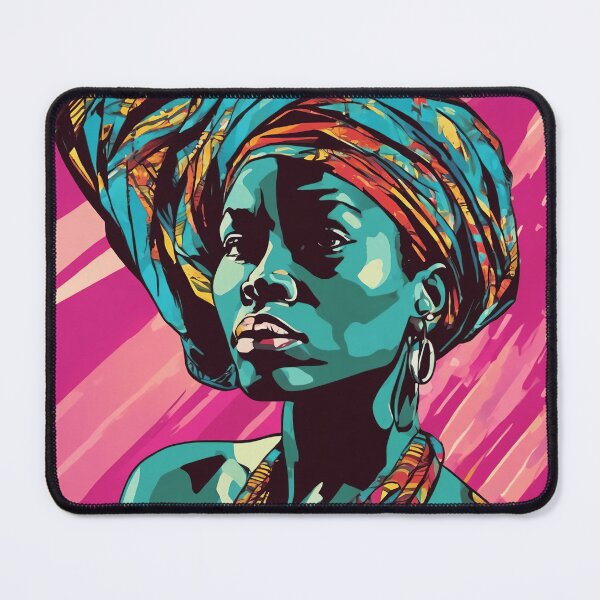 Item preview, Makena Pop Art Portrait designed and sold by Yzakreativ.