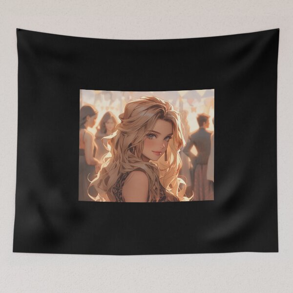 Item preview, charming hair beautiful pretty girl lovely adorable elegance  designed and sold by UILOVE.