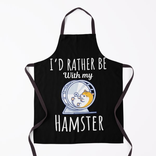 Item preview, I'd rather be with my hamster, funny hamster pet lovers and owners saying designed and sold by NBSStore.