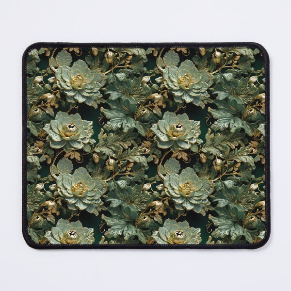 Item preview, green Flower Pack with golden accent designed and sold by EveStore1.