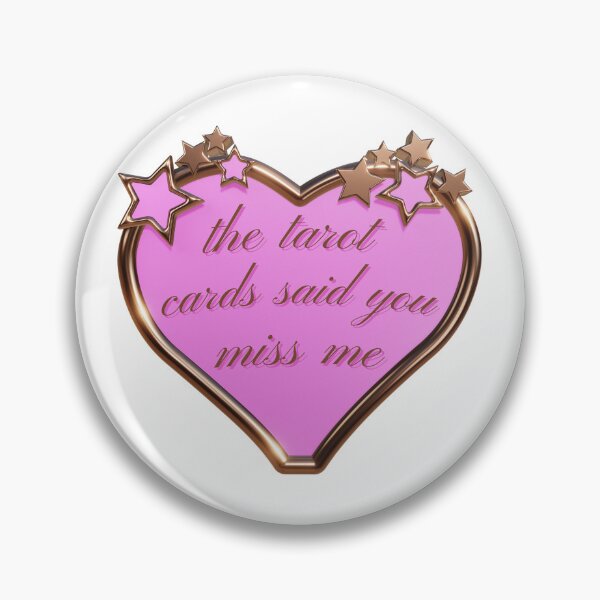 Item preview, the tarot cards said you miss me designed and sold by daxi.