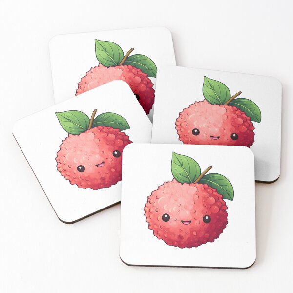 Item preview, Lychee Cute Cartoon style designed and sold by MuteluArtwork.