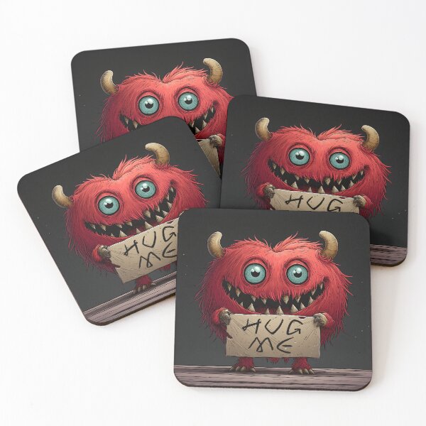 Item preview, Valentines Creature HUG ME designed and sold by Sp3ctrumOfColor.