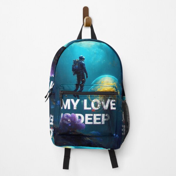 Item preview, My love is deep - Not just for Valentine's Day designed and sold by BubblyDelight.